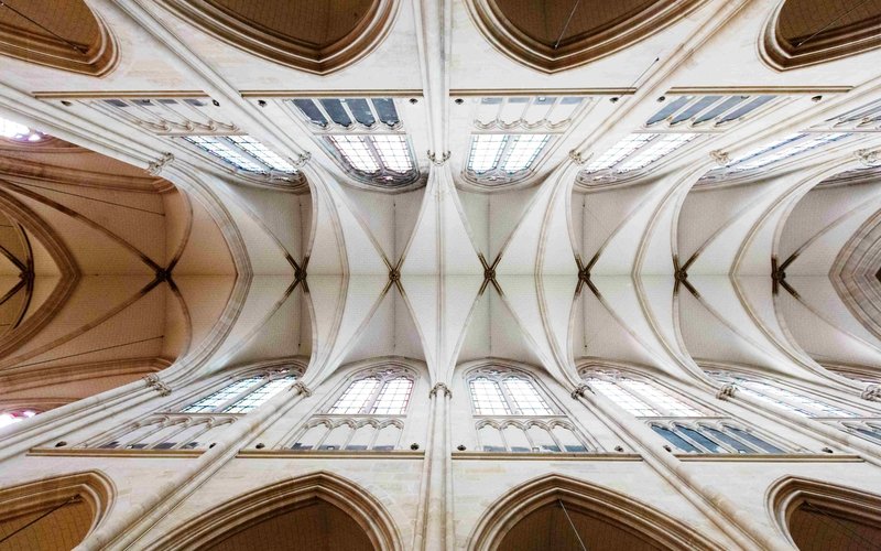 Flèches néogothiques de la basilique Sainte-Clotilde, Paris 7e