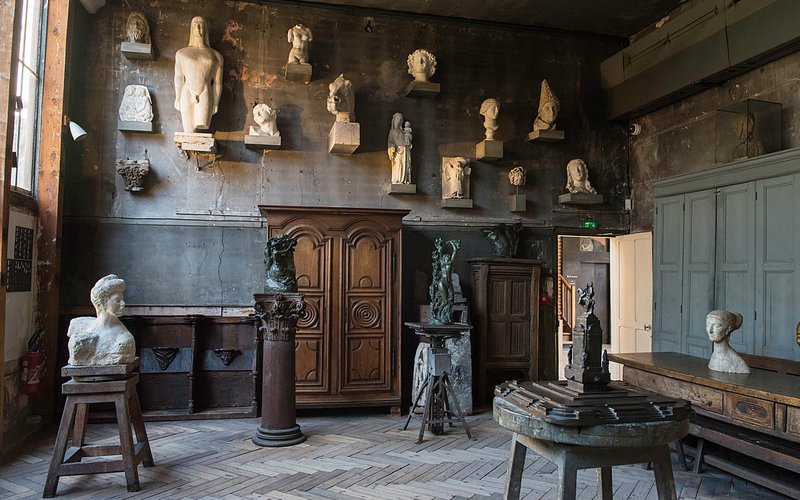 Grand hall des plâtres monumentaux du musée Bourdelle